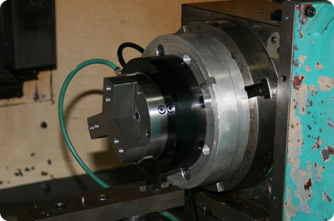 Rotary Table chuck mounted 4th axis