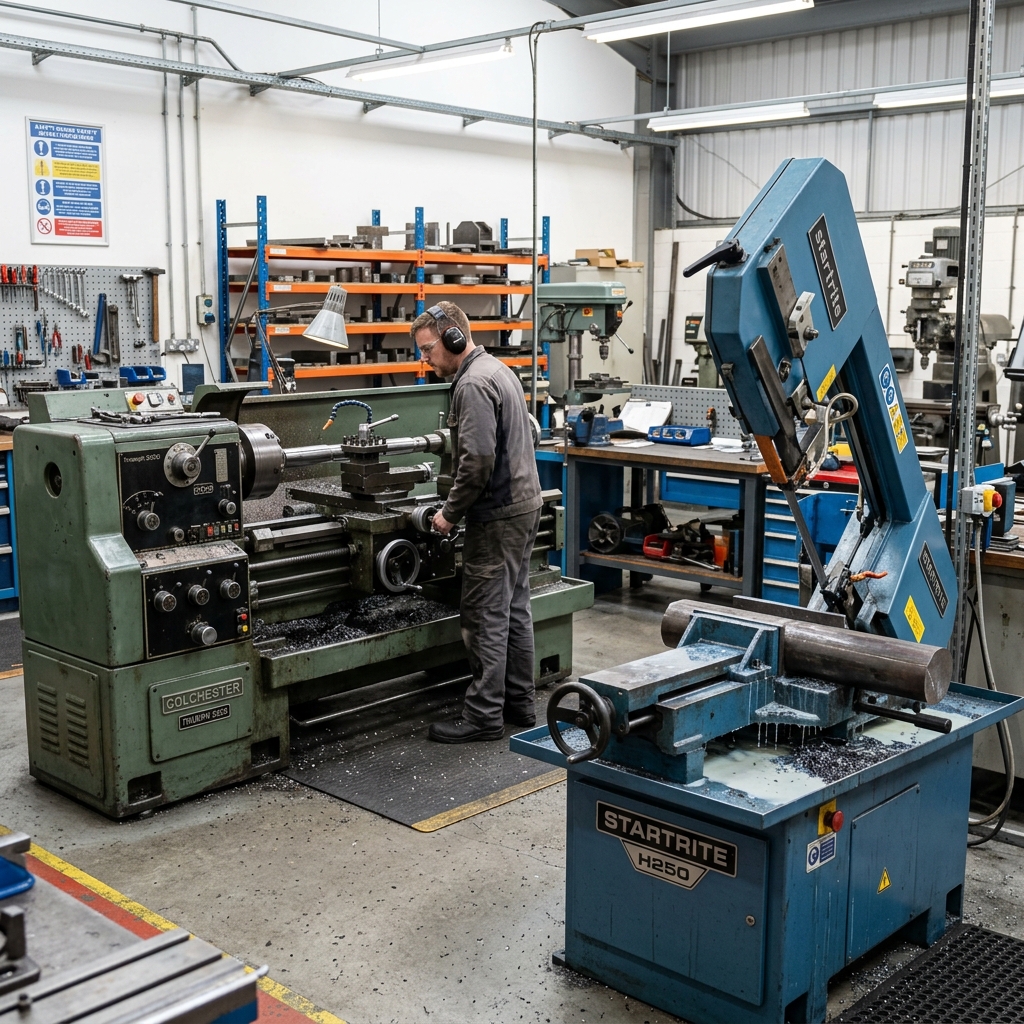 Precision Lathe Machine